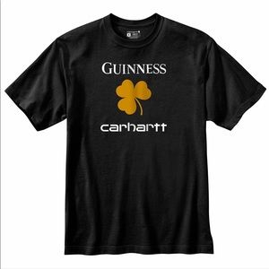 carhartt x guinness limited edition collab t shirt